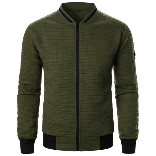 Veste zippée à col montant pour homme 6