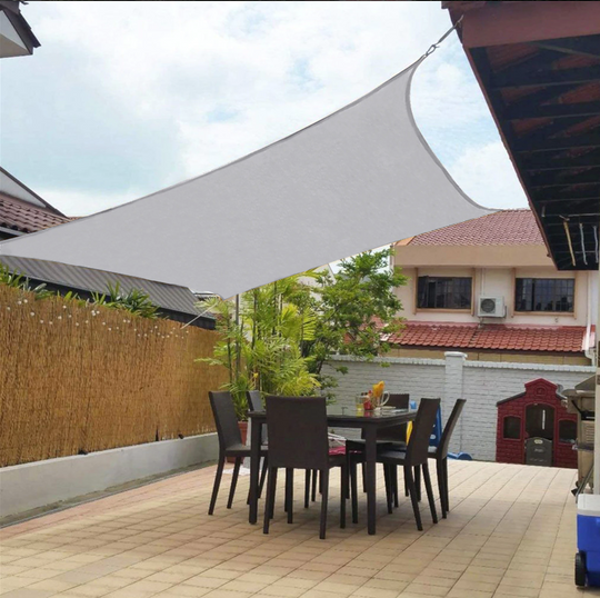 Voile d'Ombrage Rectangulaire Résistant aux UV pour Jardin et Terrasse 3