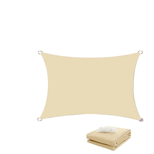 Voile d'ombrage extérieur carré et rectangulaire résistant aux UV 6
