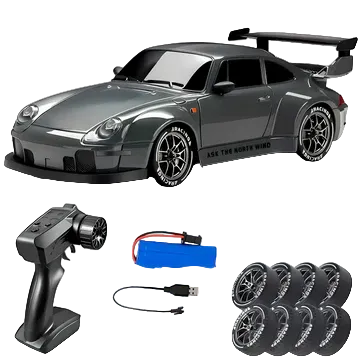 Voiture RC 4WD Drift Master avec Lumières LED 0