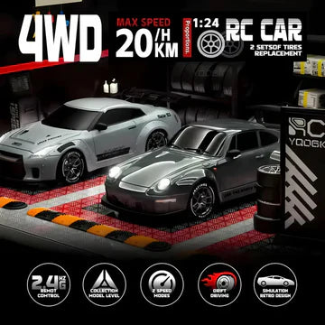 Voiture RC 4WD Drift Master avec Lumières LED 1