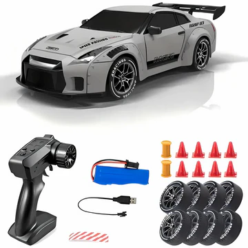 Voiture RC 4WD Drift Master avec Lumières LED 4
