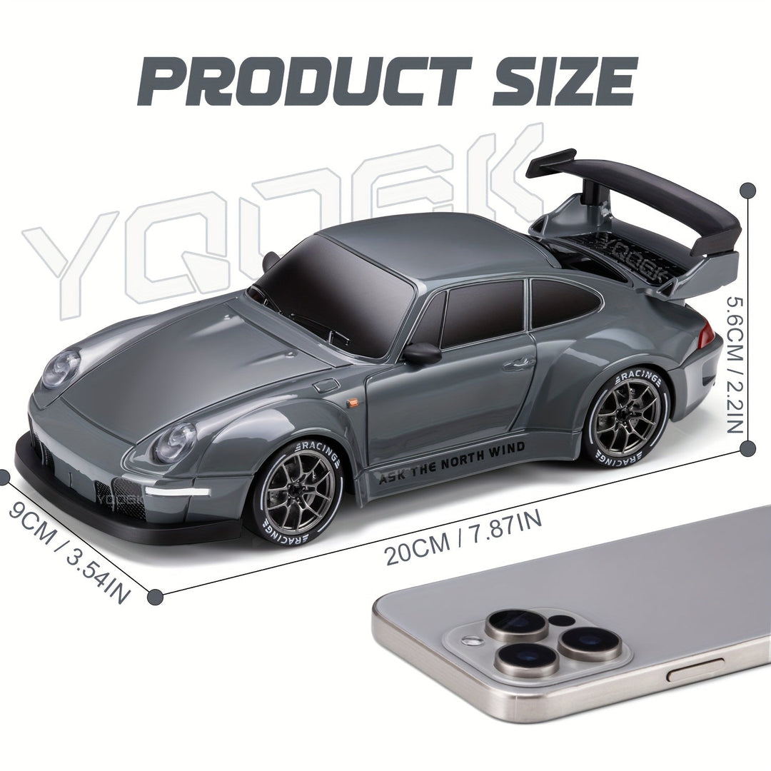 Voiture Télécommandée Drift 1:24 Avec LED Pour Enfants 4WD 1