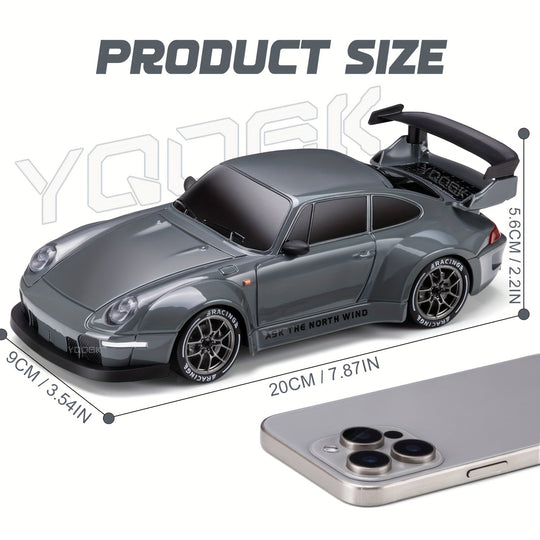Voiture Télécommandée Drift 1:24 Avec LED Pour Enfants 4WD 1