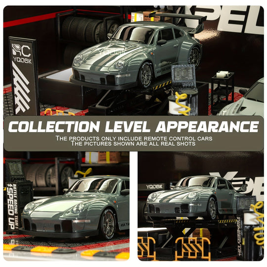 Voiture Télécommandée Drift 1:24 Avec LED Pour Enfants 4WD 6