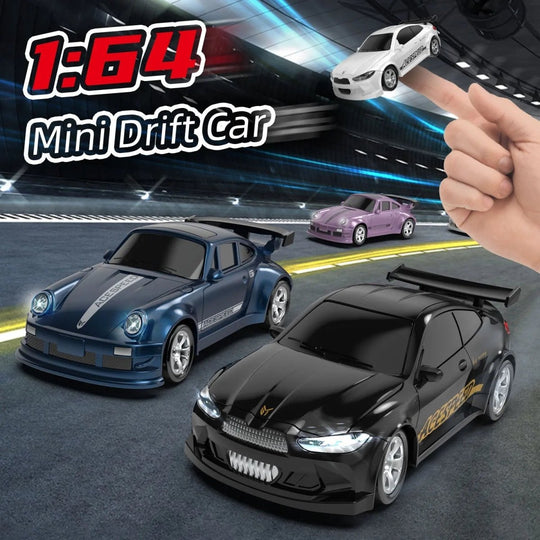 Voiture de Course Miniature Télécommandée 1:64 4