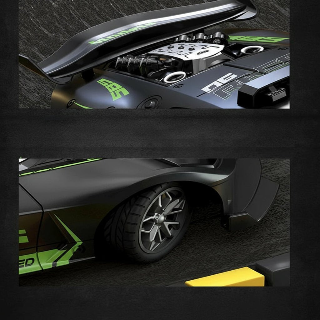 Voiture de Dérive Radiocommandée 1:18 pour Enfants 7