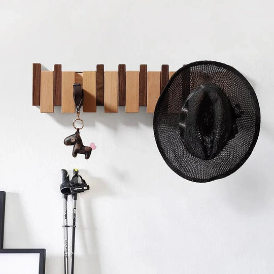 Portemanteau en Bois Inspiré du Piano