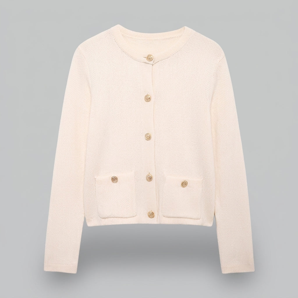 Cardigan Femme Chic à Boutons