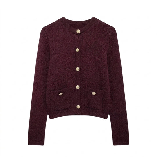 Cardigan Femme Chic à Boutons