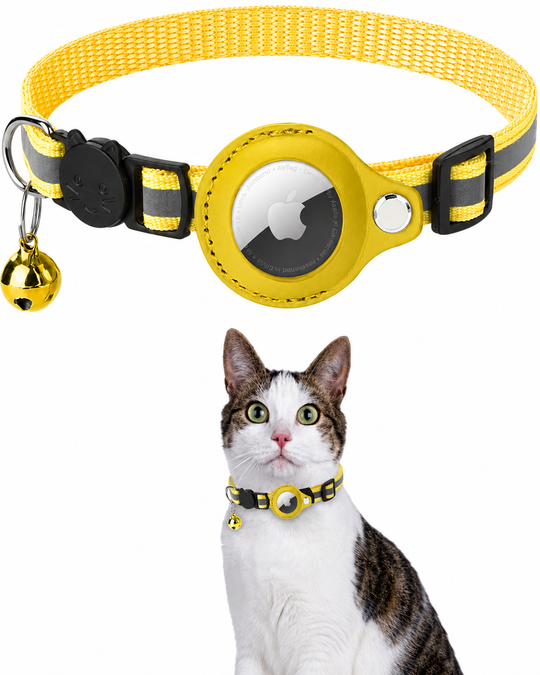 Collier GPS pour Chats avec Design Réfléchissant