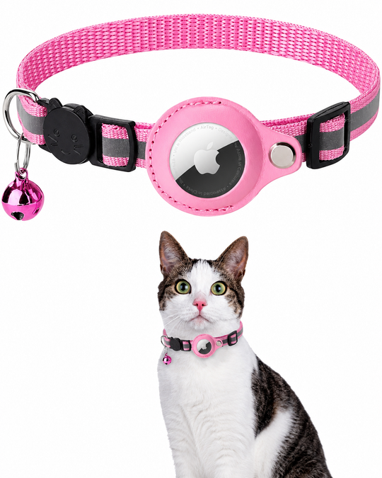 Collier GPS pour Chats avec Design Réfléchissant