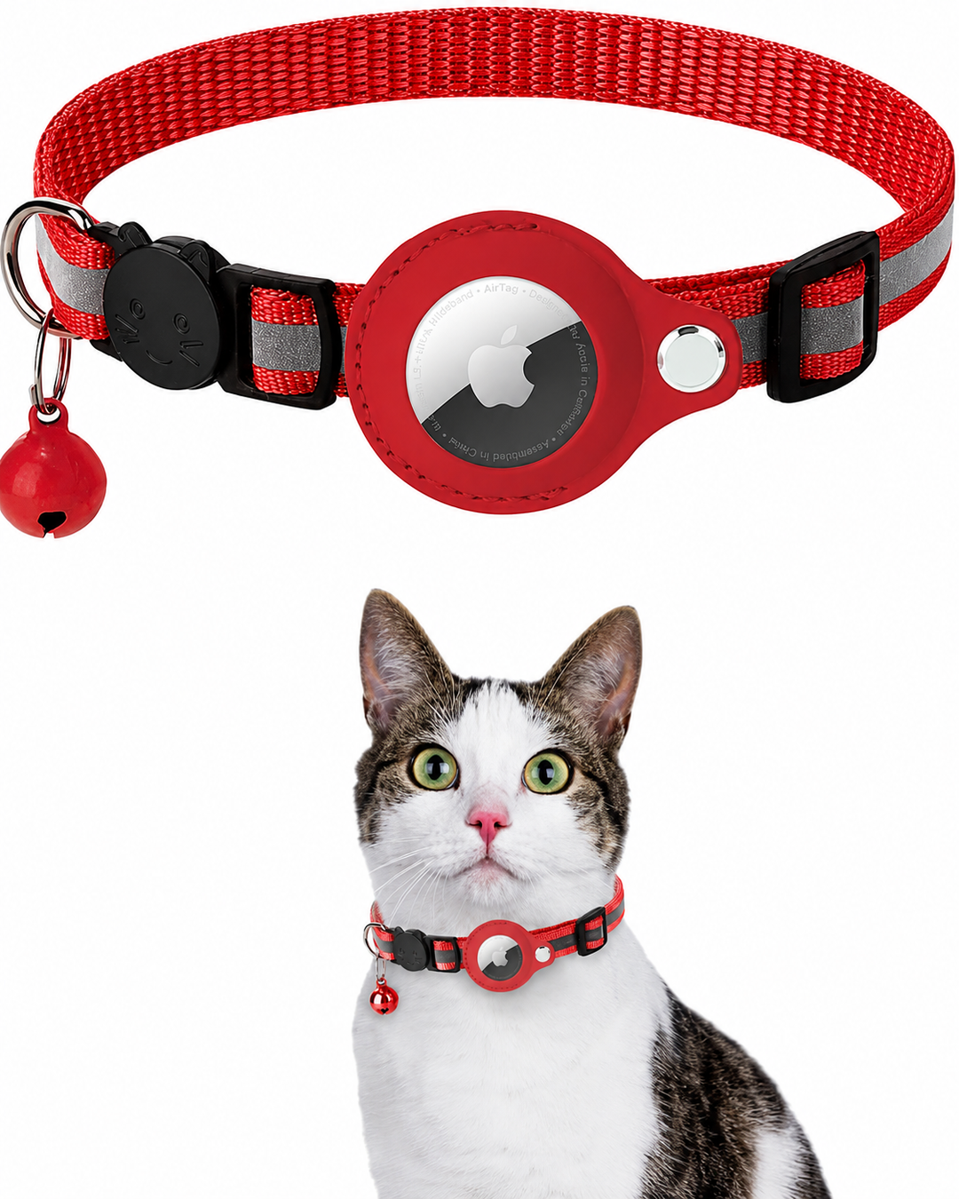Collier GPS pour Chats avec Design Réfléchissant
