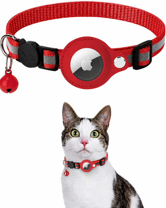 Collier GPS pour Chats avec Design Réfléchissant