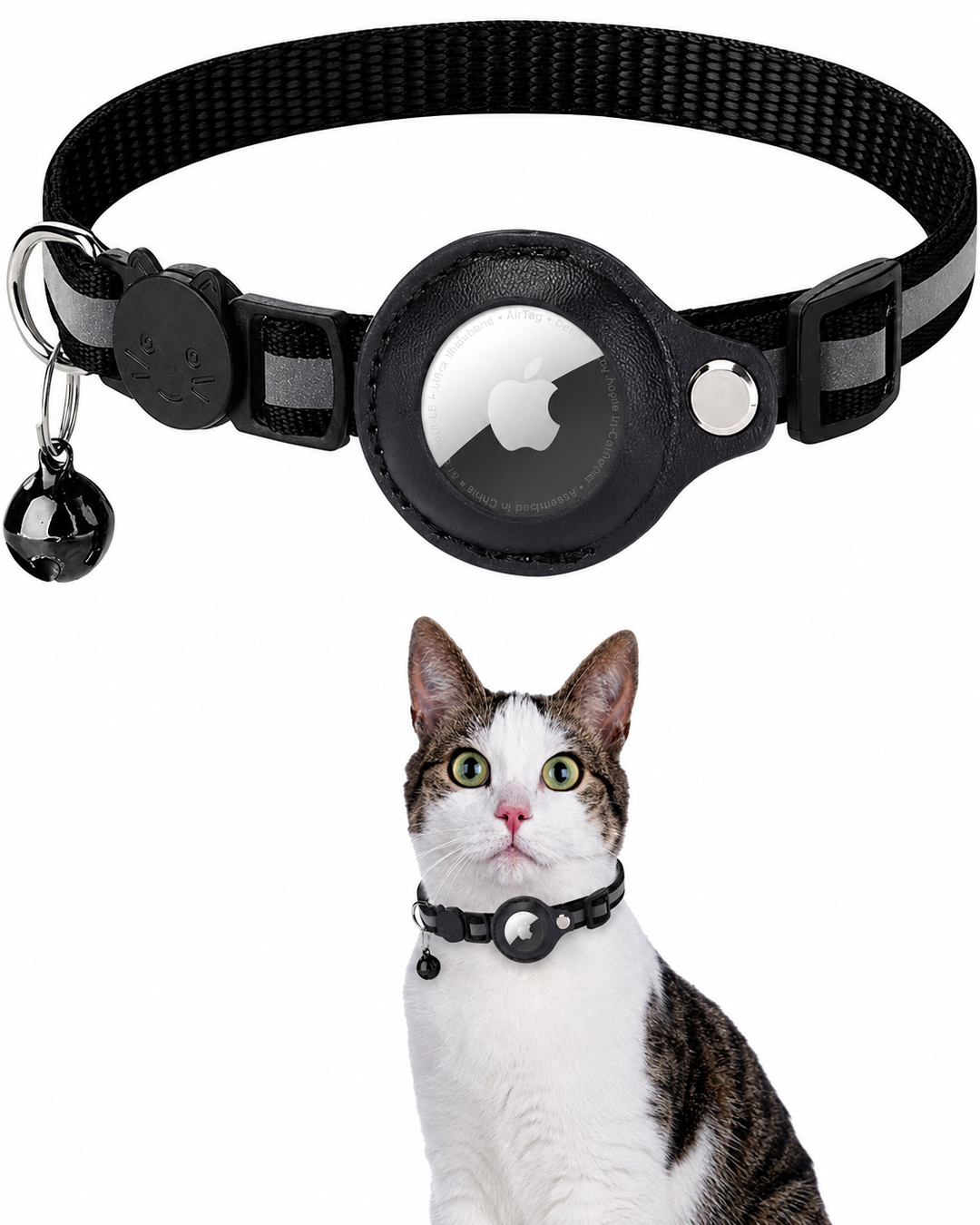 Collier GPS pour Chats avec Design Réfléchissant