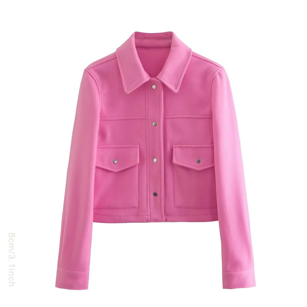 Blouson bombardier court pour femmes