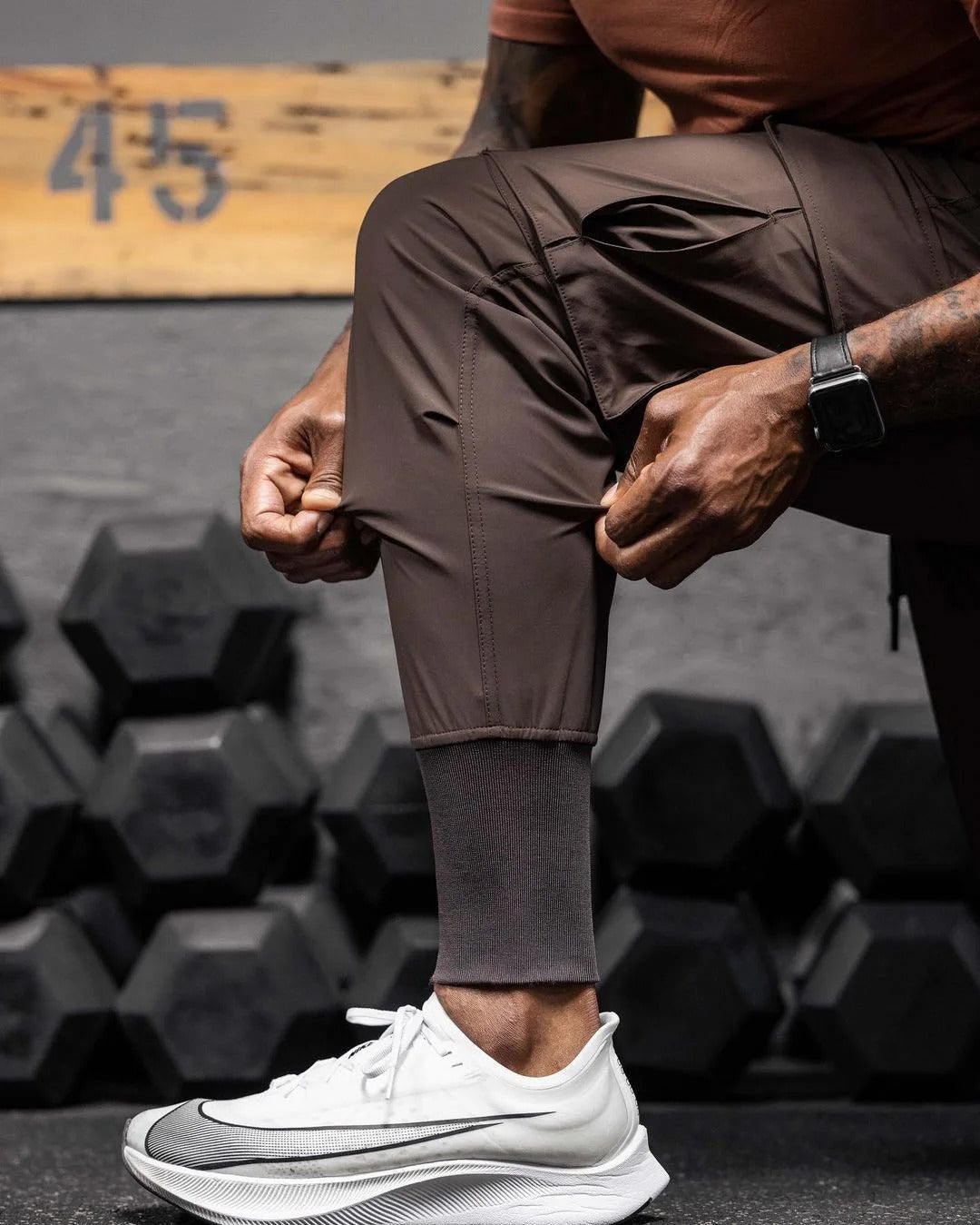 Pantalon d'entraînement à séchage rapide pour hommes