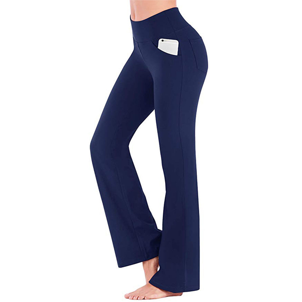 Pantalon de yoga évasé bootcut pour femmes