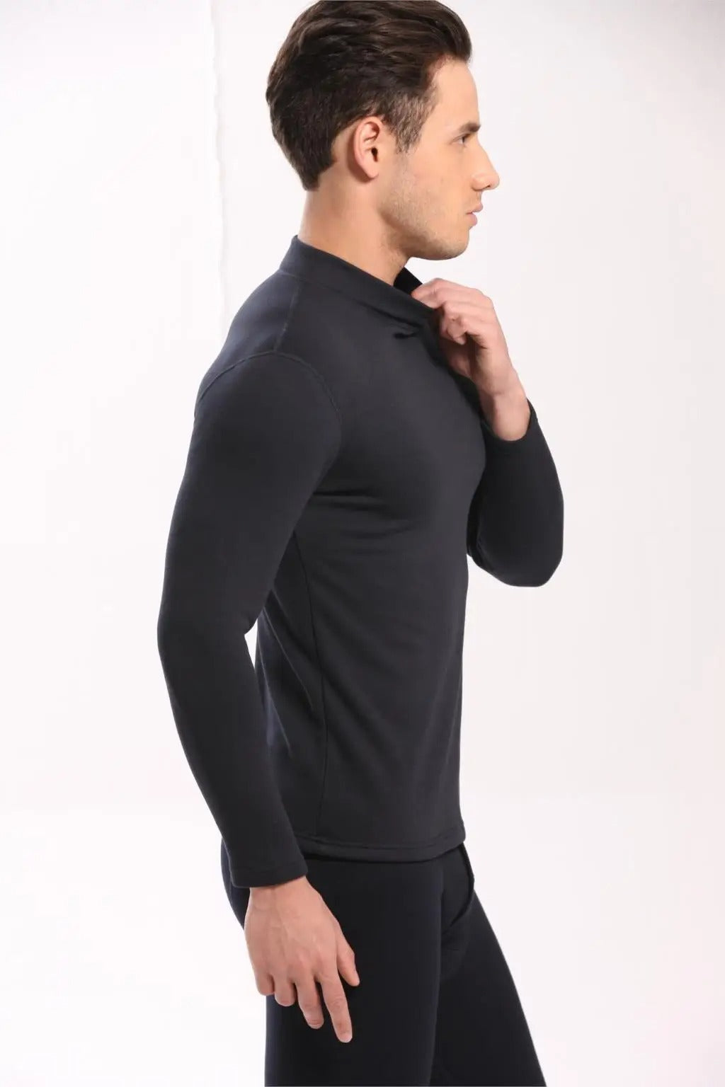 Sous-vêtements thermiques élastiques pour hommes