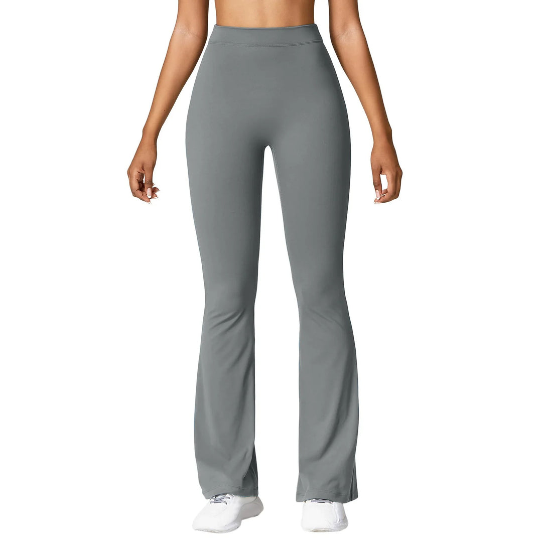 Leggings taille haute à dos en V pour femme