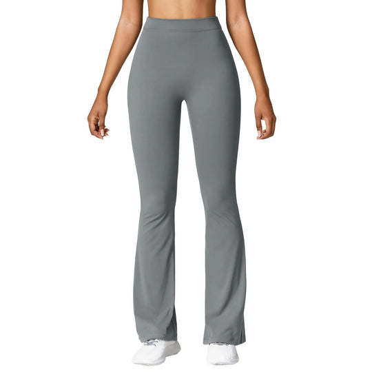 Leggings taille haute à dos en V pour femme