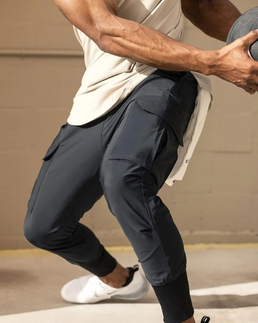 Pantalon d'entraînement à séchage rapide pour hommes