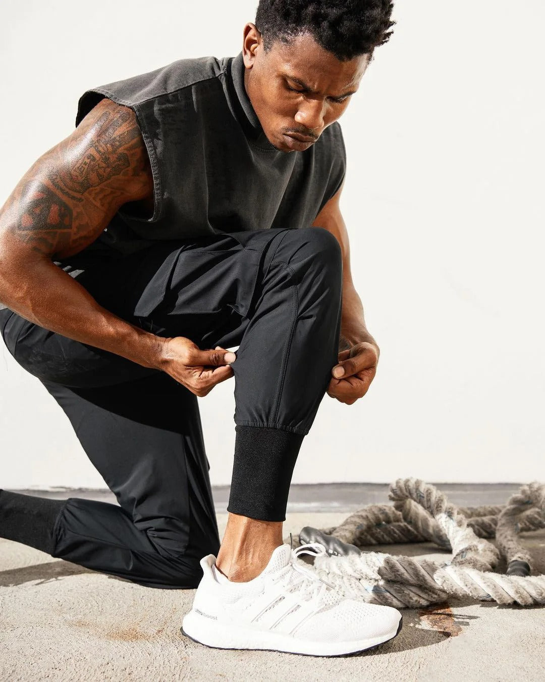 Pantalon d'entraînement à séchage rapide pour hommes