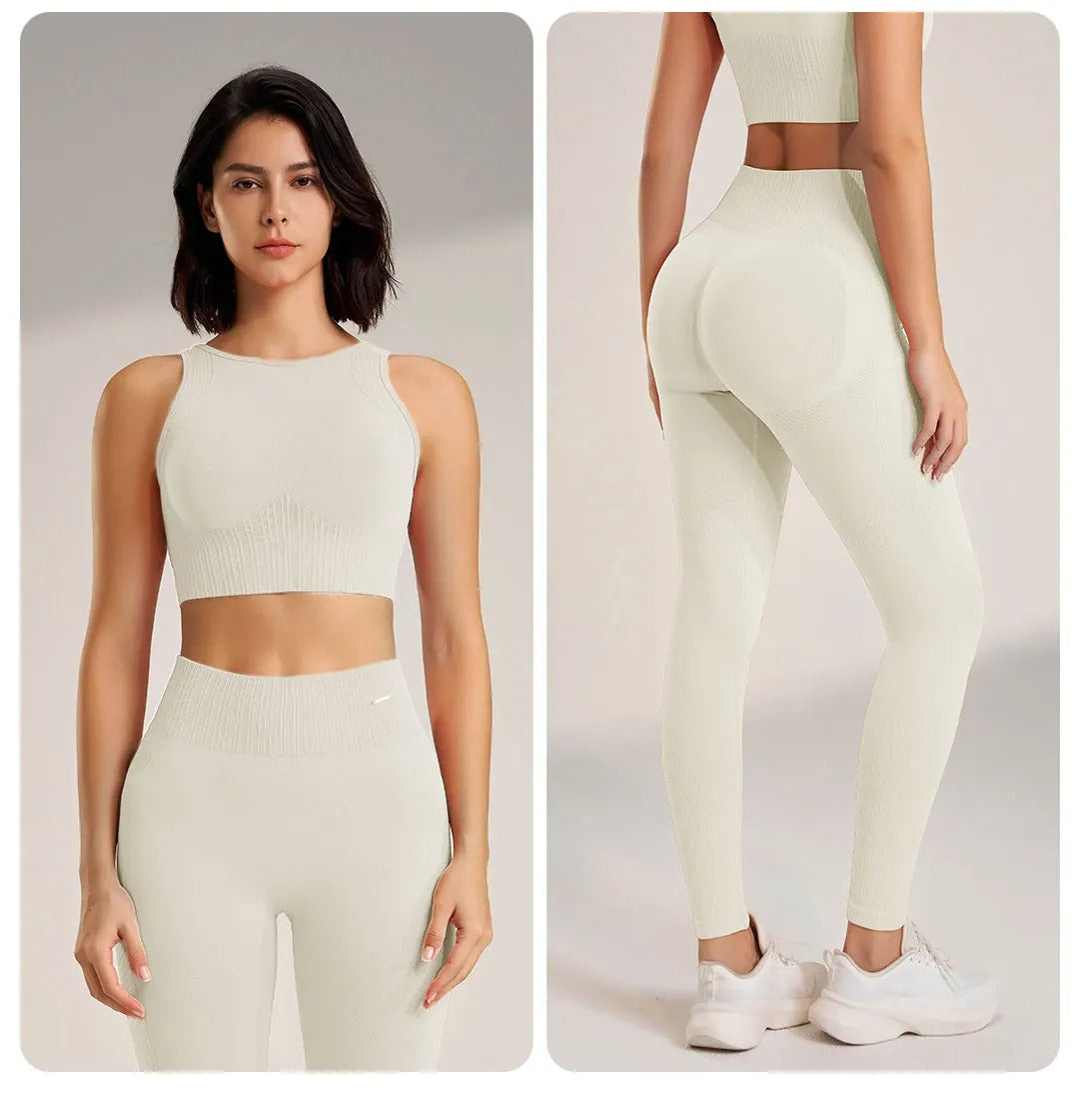 Ensemble de yoga deux pièces pour femme