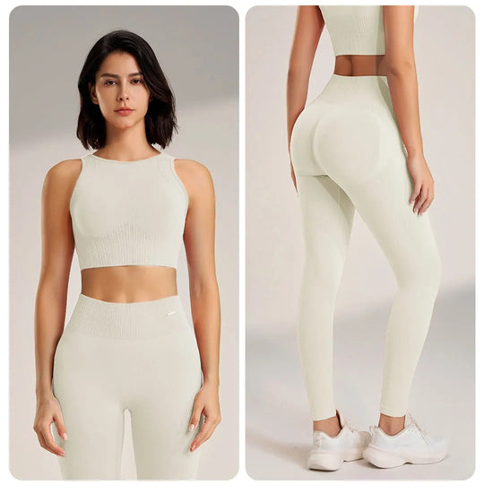 Ensemble de yoga deux pièces pour femme