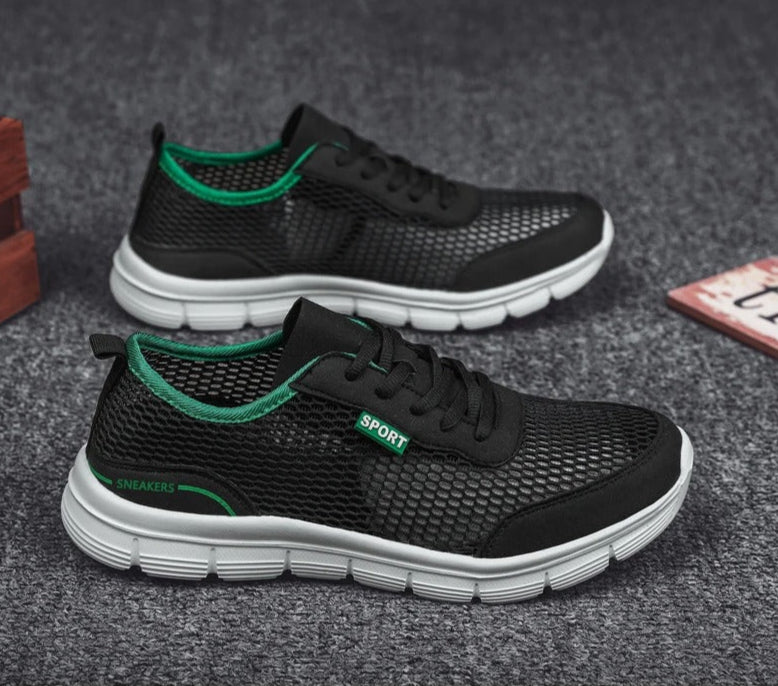 Baskets légères en mesh pour homme