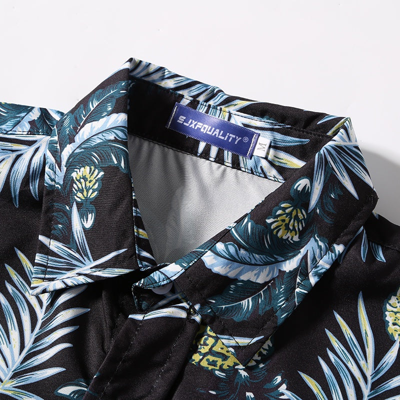 Chemise d'été imprimée pour homme