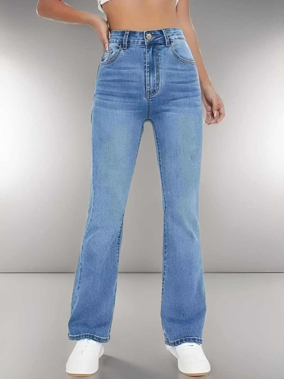 Jean haut de taille pour femmes