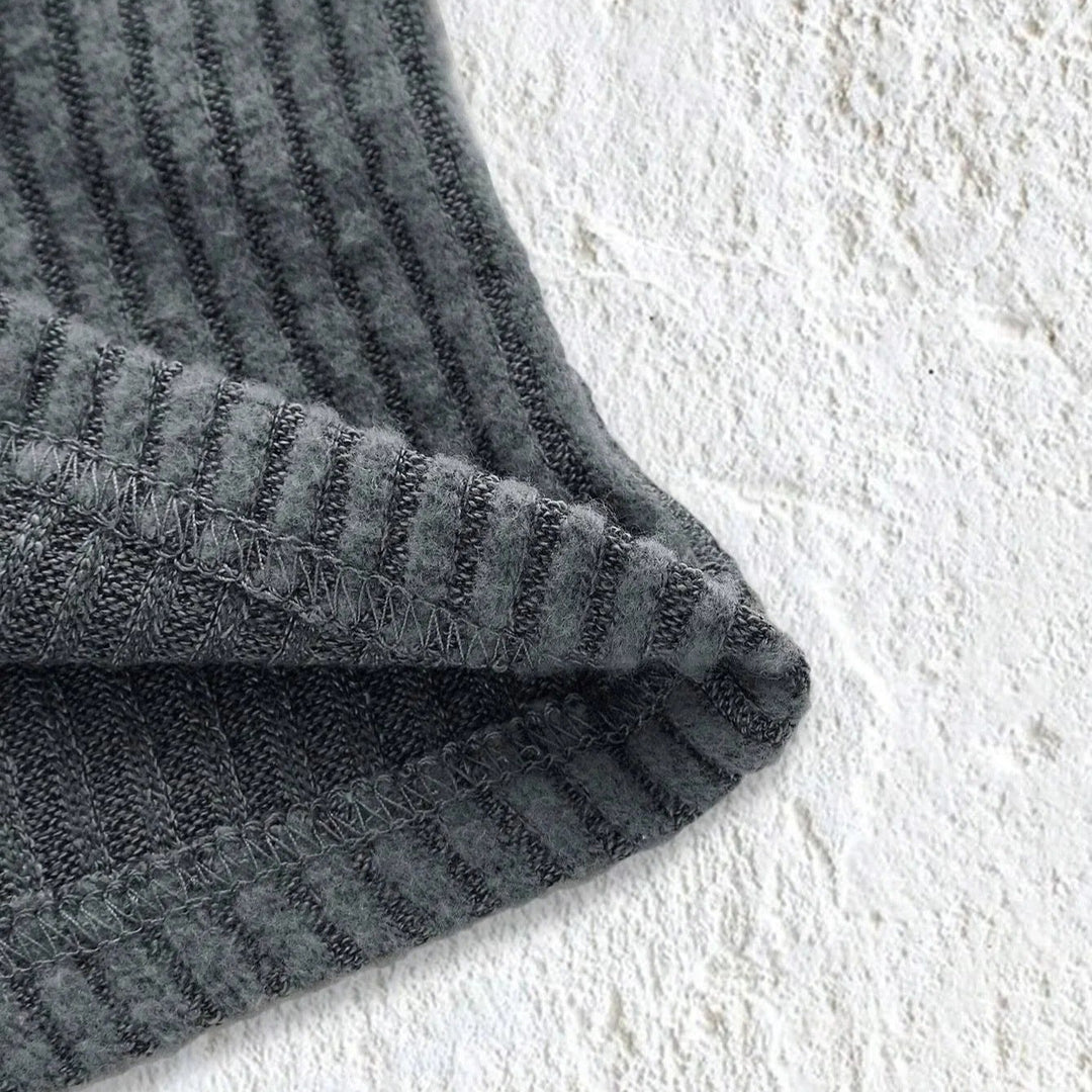 Top tube ajusté sans bretelles à côtes pour femmes