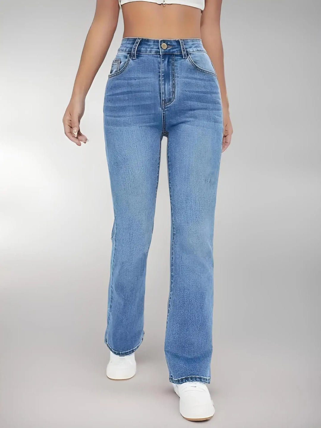 Jean haut de taille pour femmes