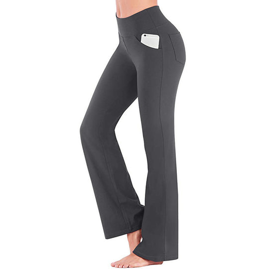 Pantalon de yoga évasé bootcut pour femmes