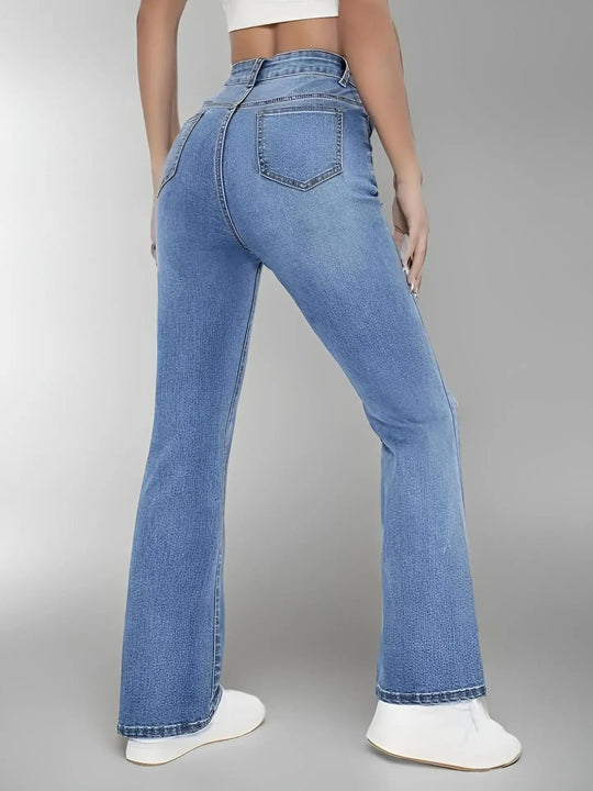 Jean haut de taille pour femmes