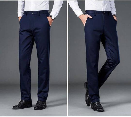 Pantalon de bureau stretch pour homme