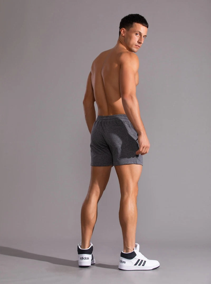 Short décontracté 100 % coton pour hommes