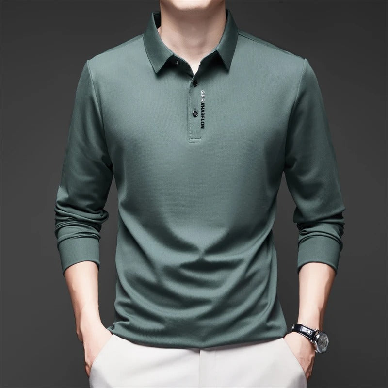 Chemise décontractée à manches longues pour homme