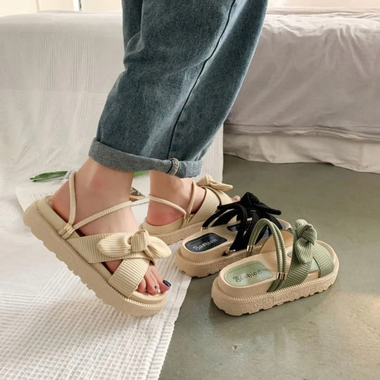Sandales d'été plateforme pour femme