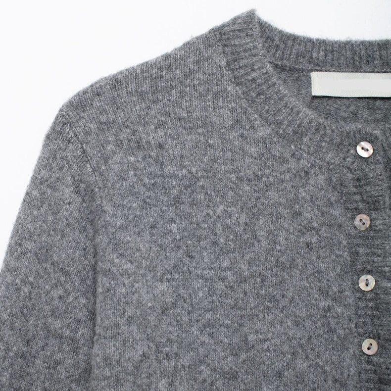 Cardigan en maille texturée pour femme