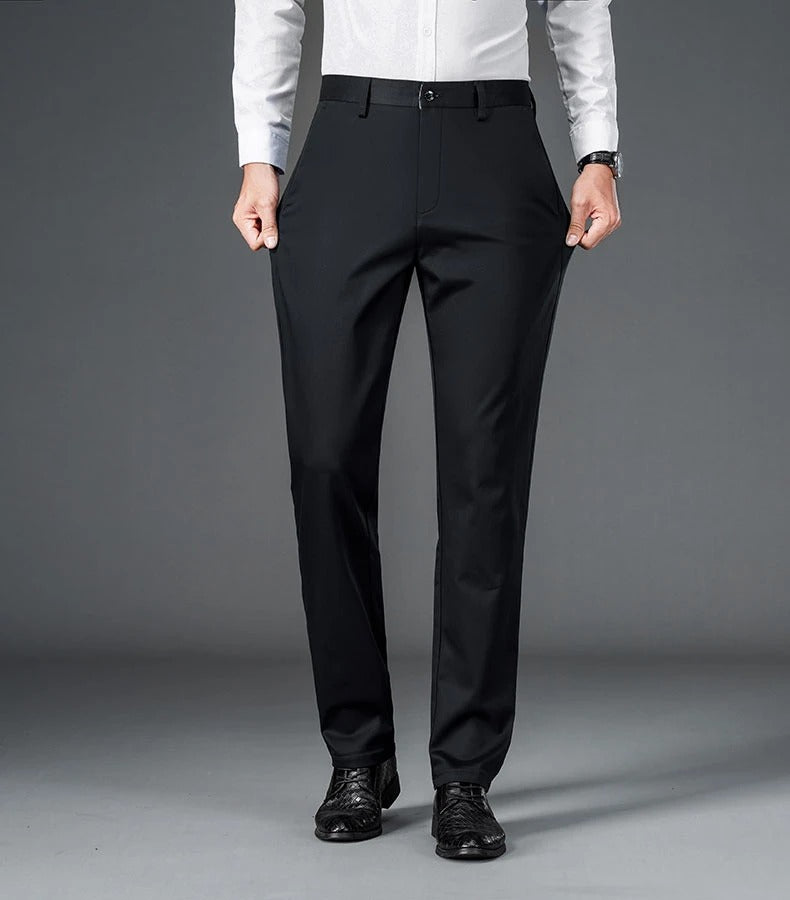 Pantalon de bureau stretch pour homme