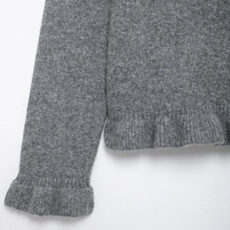 Cardigan en maille texturée pour femme