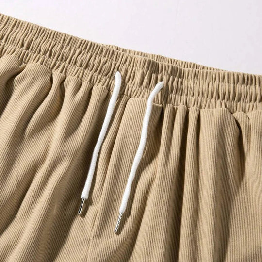 Short décontracté en velours côtelé pour homme