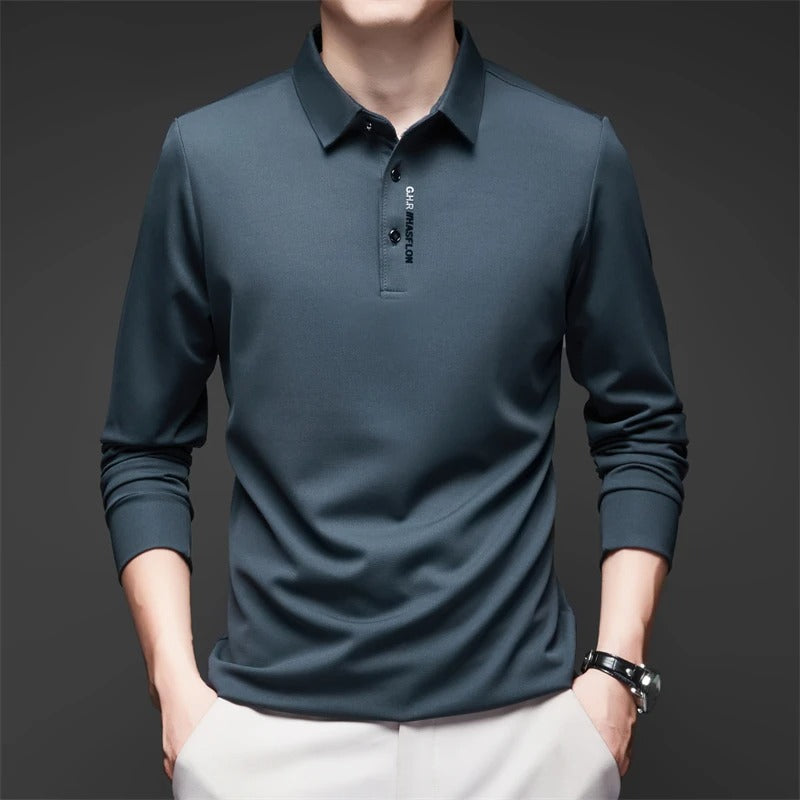 Chemise décontractée à manches longues pour homme