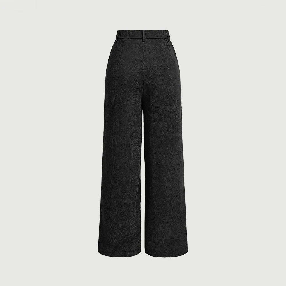 Pantalon décontracté rétro pour femme