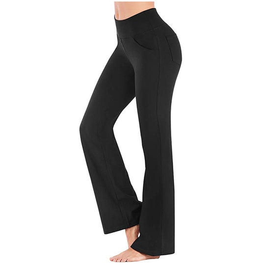 Pantalon de yoga évasé bootcut pour femmes