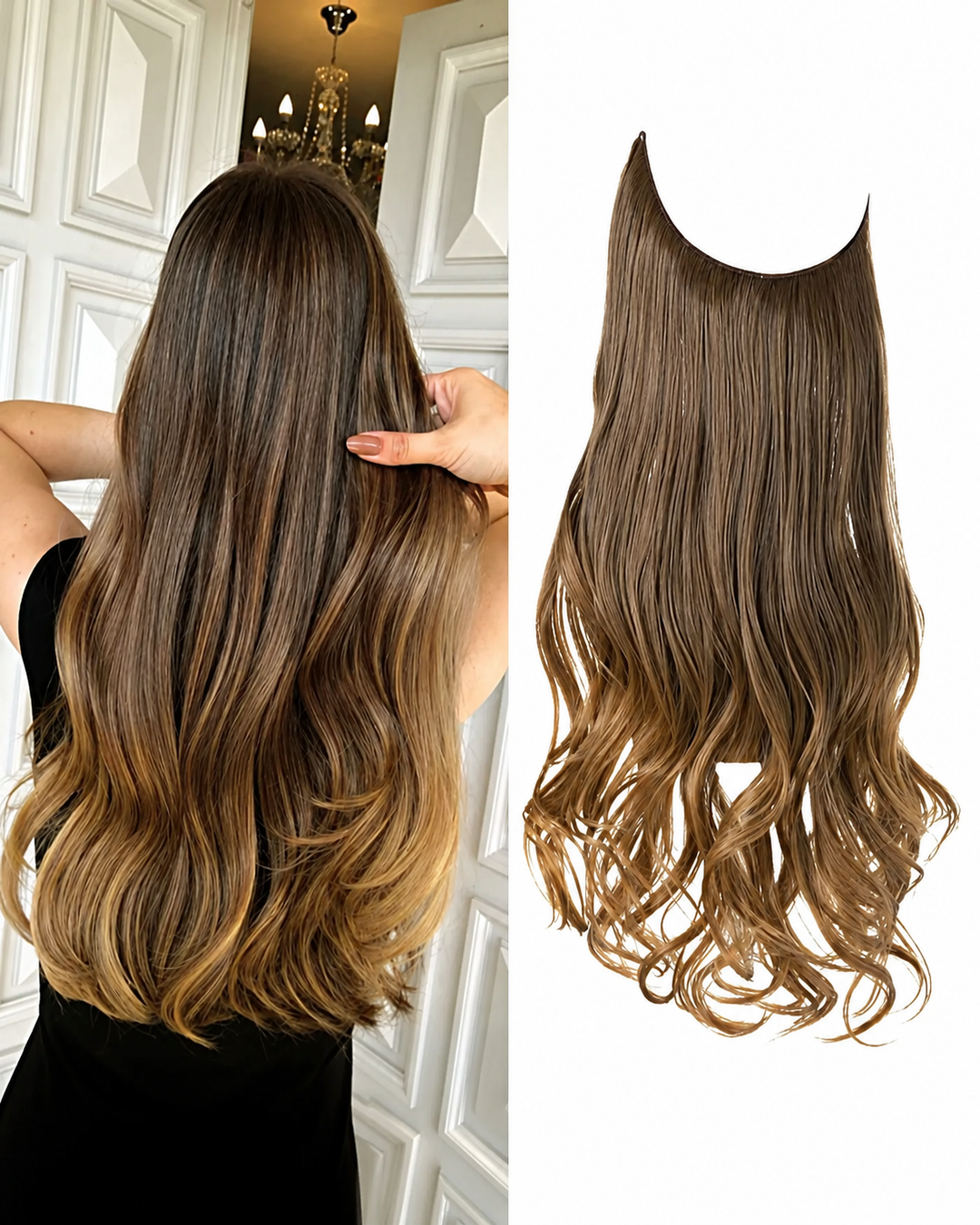 Extensions de Cheveux Invisibles pour Femme
