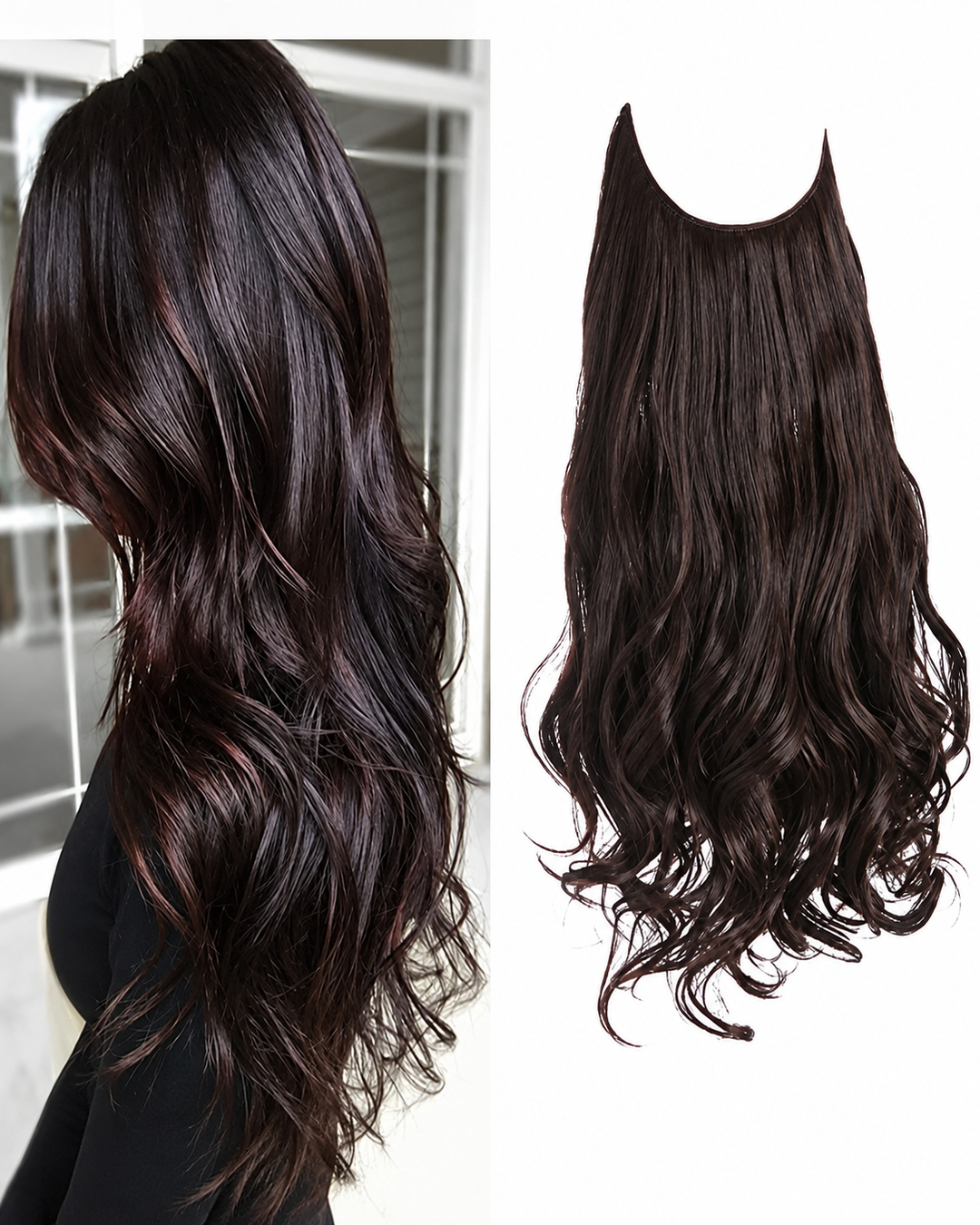 Extensions de Cheveux Invisibles pour Femme