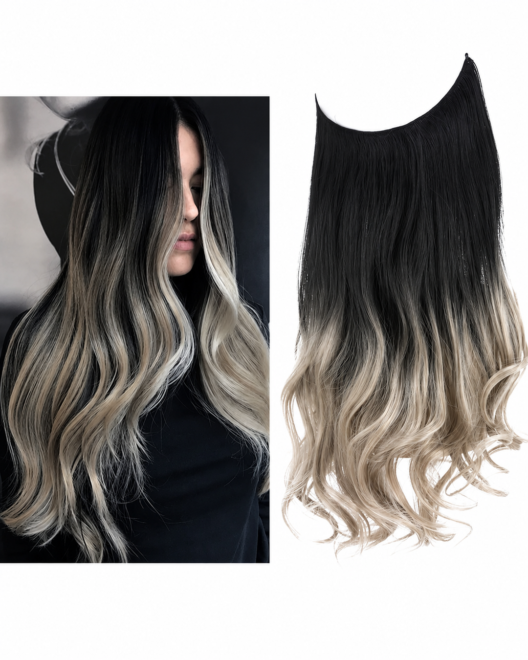 Extensions de Cheveux Invisibles pour Femme